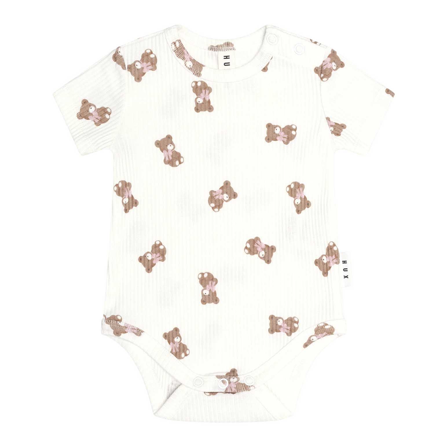 Huxbaby Tumbling Bow Huxette S/Slv Bodysuit